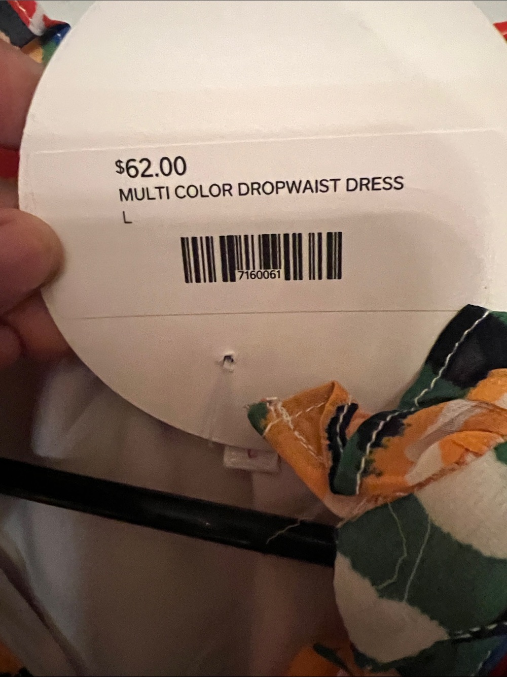 TCEC Multicolor Abstract Button-Front Dress - Picture 2 of 3